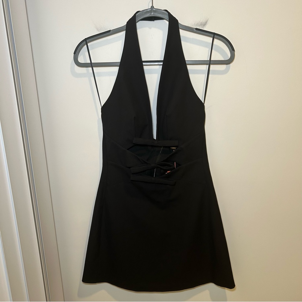 NWT Cult Gaia Aleshia Dress Black Size 6 - Picture 4 of 15